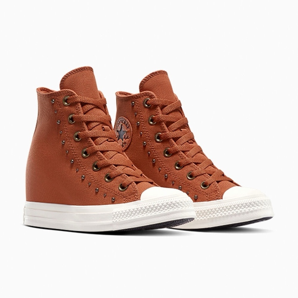 Converse Chuck Taylor All Star Wedge Platform Studded - Picture 4 of 10